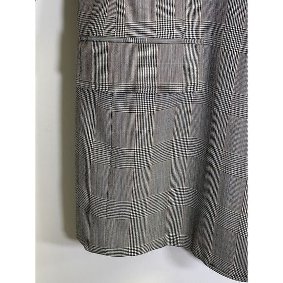Oakton ltd. Men's 46L Wool Blend Blazer Sport Coat Jacket Glen Plaid Made in USA - Picture 5 of 10